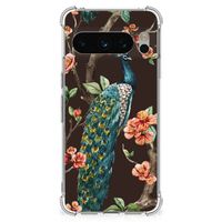 Google Pixel 8 Pro Case Anti-shock Pauw met Bloemen