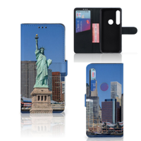 Motorola Moto G8 Plus Flip Cover Vrijheidsbeeld