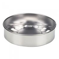 Glückskäfer taartvorm zilver metaal 12 x 12 cm