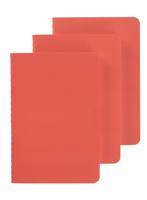 HEMA 3-pak Schriften A6 Gelinieerd