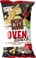 De Rit Kikkererwtenchips ovenbaked sweet chili bio (75 gr)