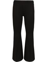 Rosetta Getty pantalon évasé crop - Noir