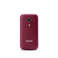 Panasonic KX-TU400 Senioren clamshell telefoon Rood - thumbnail