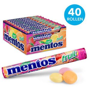 Mentos Mentos - Fruit Rol 40 Stuks