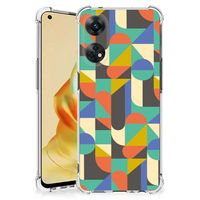 OPPO Reno8 T 4G Doorzichtige Silicone Hoesje Funky Retro