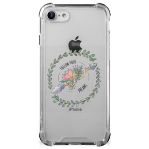 iPhone SE 2022/2020 | iPhone 8/7 Stevig Bumper Hoesje Boho Dreams