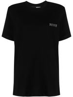 ROTATE BIRGER CHRISTENSEN t-shirt en coton biologique à logo imprimé - Noir