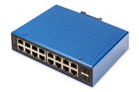 Digitus DN-651158 netwerk-switch Managed L2 Gigabit Ethernet (10/100/1000) Zwart, Blauw - thumbnail