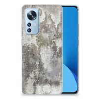 Xiaomi 12 | 12X TPU Siliconen Hoesje Beton Print - thumbnail