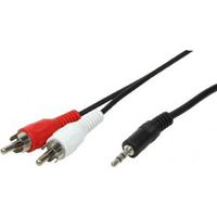 LogiLink 1x3.5mm - 2xRCA, 1.5m - [CA1042]