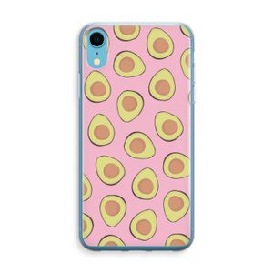 Dancing avocados: iPhone XR Transparant Hoesje