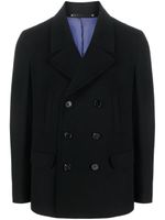 Paul Smith blazer croisé à revers crantés - Noir