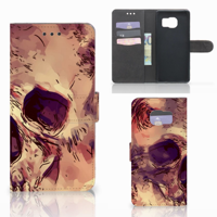 Telefoonhoesje met Naam Samsung Galaxy S7 Edge Skullhead