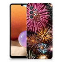 Samsung Galaxy A32 4G | A32 5G Enterprise Editie Silicone Back Cover Vuurwerk