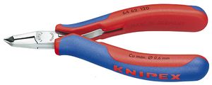 Knipex Elektronica-voorsnijtang met meer-componentengrepen 120 mm - 6462120