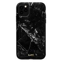LAUT - iPhone 11 Pro Hoesje - Back Case HUEX Marble Zwart