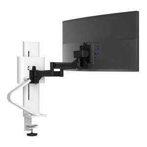 Ergotron TRACE™ Monitor-tafelbeugel 1-voudig 35,6 cm (14) - 96,5 cm (38) Wit Draaibaar, In hoogte verstelbaar, Kantelbaar, Zwenkbaar