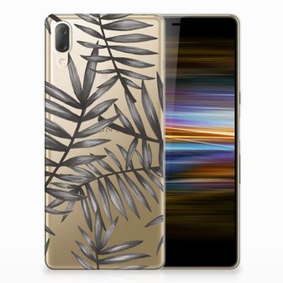 Sony Xperia L3 TPU Case Leaves Grey