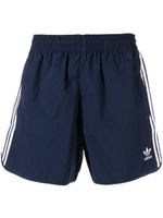 adidas short à logo brodé avant - Bleu