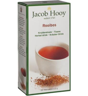 Jacob Hooy Jacob Hooy Rooibos Thee (20st) Jacob Hooy Jacob Hooy Rooibos Thee (20st)