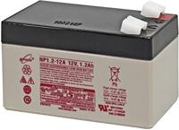 EnerSys Hawker Genesis NP1.2-12 Batteria al Piombo 12 V 1,2 Ah Piombo-AGM (L x A x P) 97 x 56 x 48 mm Spina piatta 6,35
