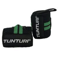 Tunturi Crossfit Wrist Wraps | Pols Wraps | Zwart/Green | Per Paar