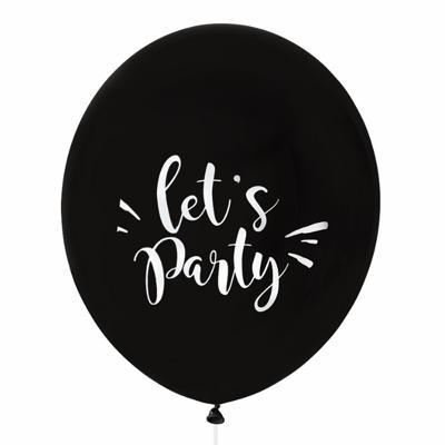 Mega ballon Let's Party (60cm) House of Gia