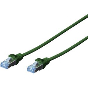 Digitus DK-1532-010/G RJ45 Netwerkkabel, patchkabel CAT 5e SF/UTP 1.00 m Groen Verdraaide paren 1 stuk(s)