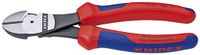 Knipex Kracht-zijsnijtang zwart geatramenteerd met meer-componentengrepen 180 mm - 7402180