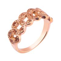 Ring Met roségoud verguld chirurgisch staal Ringen