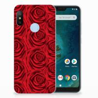 Xiaomi Mi A2 Lite TPU Case Red Roses