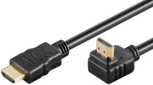 goobay High Speed HDMI-kabel 90° met Ethernet kabel 3 meter