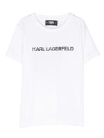 Karl Lagerfeld Kids t-shirt Ikonik à manches courtes - Blanc - thumbnail