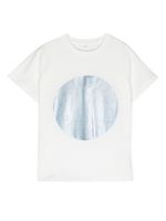 Stella McCartney Kids t-shirt Circular Logo Disc en coton - Blanc - thumbnail