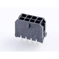 Molex 430450824 Male header, inbouw (standaard) Totaal aantal polen: 8 Rastermaat: 3 mm Inhoud: 1 stuk(s) Tray - thumbnail