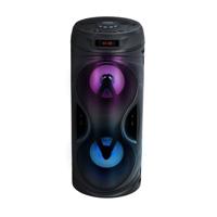 Dunlop Bluetooth Speaker - 2x 5 Watt - Multicolour LED - FM-Radio - 10,5 Uur Speeltijd
