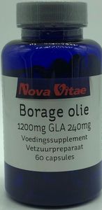 Borage olie 1200mg GLA 240mg