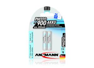 Ansmann Photo maxE HR03 Oplaadbare AAA batterij (potlood) NiMH 900 mAh 1.2 V 2 stuk(s)