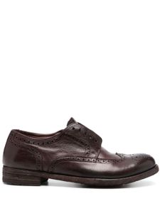 Officine Creative derbies Lexikon 150 à détail de perforations - Marron