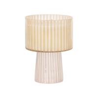 Richmond Geurkaars Daivy Glas, 20cm hoog - Beige