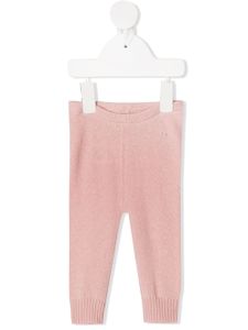 Bonpoint pantalon en maille texturée - Rose