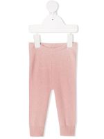 Bonpoint pantalon en maille texturée - Rose