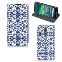 Nokia 2.3 Smart Cover Flower Blue