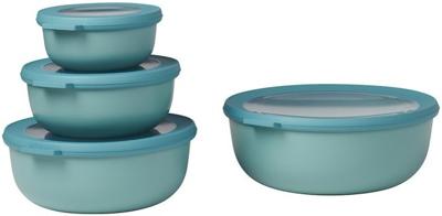Mepal Cirqula Set 4-dlg, Nordic Green. laag Kommenset Rond Polypropyleen (PP), Thermoplastische elastomeer (TPE) Groen 4 stuk(s) Mepal Cirqula Set 4-dlg, Nordic Green. laag Kommenset Rond Polypropyleen (PP), Thermoplastische elastomeer (TPE) Groen 4 stuk(s)