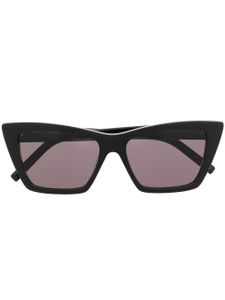 Saint Laurent Eyewear lunettes de soleil à monture papillon - Noir