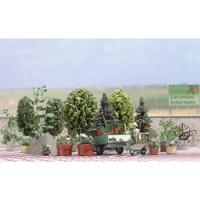 Busch 1211 H0 bloem- en plantenbakken Bouwpakket - thumbnail