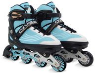 Skids Control Oxygen Inline Skates Semi softboot Verstelbaar Blauw maat 38 41 - thumbnail