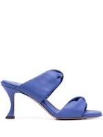 Aquazzura mules 85 mm à brides torsadées - Bleu