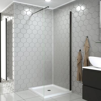 Saniclear Redro Iron douchewand 100cm anti-kalk 8mm verouderd ijzer - gunmetal Saniclear Redro Iron douchewand 100cm anti-kalk 8mm verouderd ijzer - gunmetal