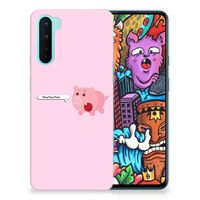 OnePlus Nord Telefoonhoesje met Naam Pig Mud - thumbnail